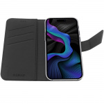 Celly Wally Wallet Case iPhone 15 Svart