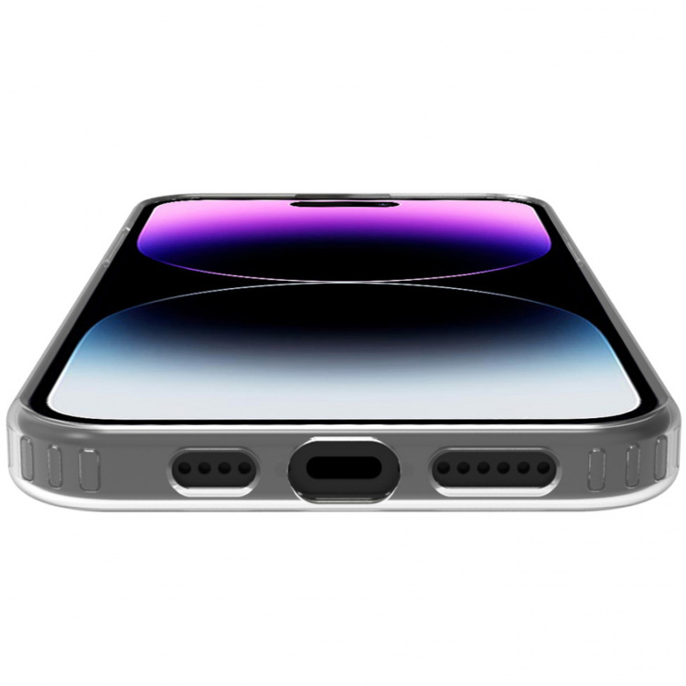 Celly Gelskinmag Magnetic TPU Cover iPhone 15 Pro Max Transparent Celly Gelskinmag Magnetic TPU Cover iPhone 15 Pro Max Transparent