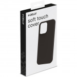 Celly Cromo Soft rubber case iPhone 15 Pro Svart
