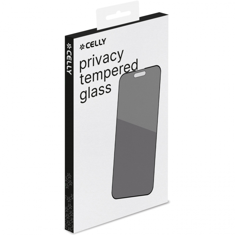 Celly Privacy Skärmskydd Härdat glas iPhone 15 Pro Max Celly Privacy Skärmskydd Härdat glas iPhone 15 Pro Max