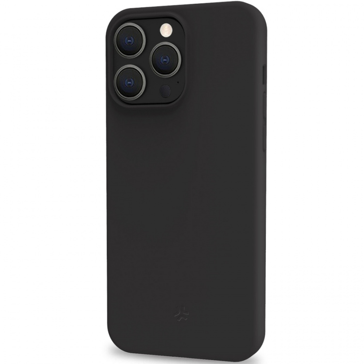 Celly Planet Soft TPU-Cover GRS 100% återvunnen TPU iPhone 15 Pro Max Svart