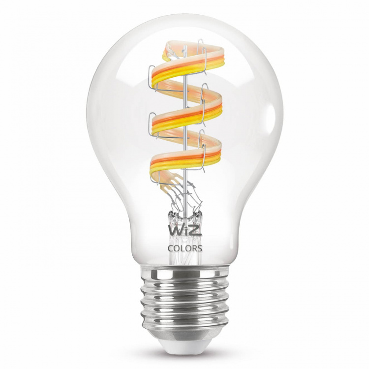 WiZ WiFi Smart LED E27 40W Filament Färg + Varm-kallvit 470lm WiZ WiFi Smart LED E27 40W Filament Färg + Varm-kallvit 470lm