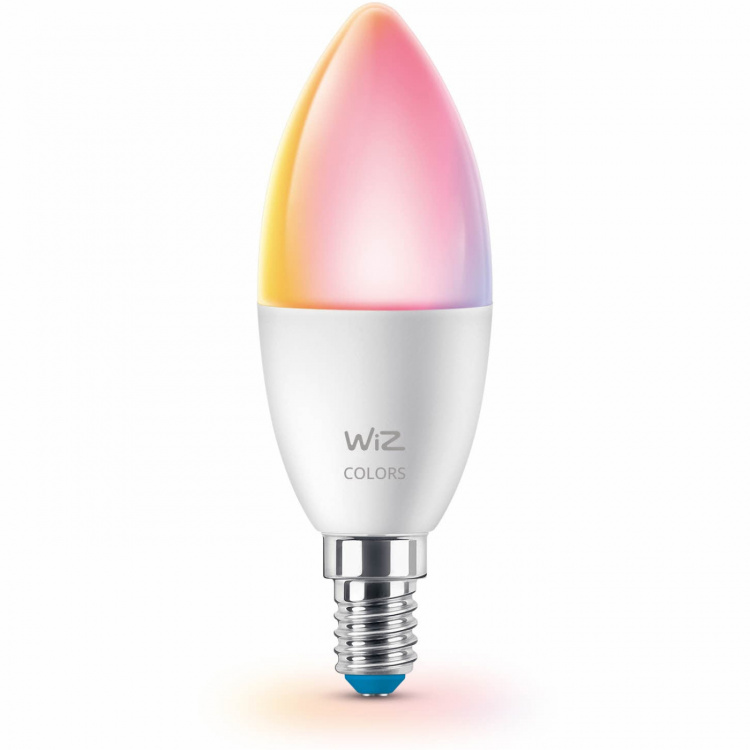WiZ WiFi Smart LED E14 Kron 40W Färg + Varm-kallvit 470 lm 3 pack
