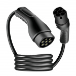 LogiLink Laddkabel Elbil Typ 2 3-fas 32A 22kW 7,5m