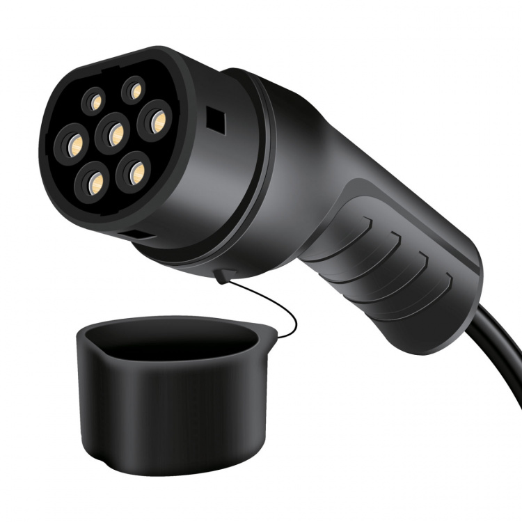 LogiLink Laddkabel Elbil Typ 2 3-fas 20A 11kW 5m LogiLink Laddkabel Elbil Typ 2 3-fas 20A 11kW 5m