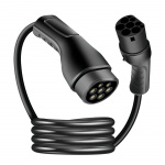 LogiLink Laddkabel Elbil Typ 2 3-fas 20A 11kW 7,5m