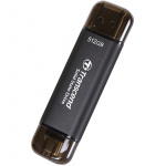 Transcend Portabel SSD ESD310C USB-C 512 GB (R1050/W950) Svart Transcend Portabel SSD ESD310C USB-C 512 GB (R1050/W950) Svart