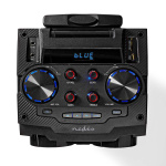 Nedis Bluetooth® Party Speaker | Battery play time: 6.5 hrs | 120 W | Carrying handle | Party lights | Equalizer | Black
