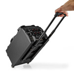 Nedis Bluetooth® Party Speaker | Battery play time: 6.5 hrs | 120 W | Carrying handle | Party lights | Equalizer | Black