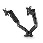 Nedis Desk Monitor Mount | Gas Spring | 2 Screens | 15 - 32  Nedis Desk Monitor Mount | Gas Spring | 2 Screens | 15 - 32