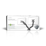 Nedis Desk Monitor Mount | Gas Spring | 2 Screens | 15 - 32  Nedis Desk Monitor Mount | Gas Spring | 2 Screens | 15 - 32