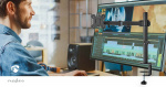 Nedis Desk Monitor Mount | 1 Screen(s) | 15 - 32 