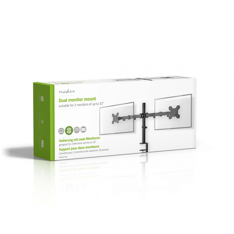 Nedis Desk Monitor Mount | 2 Screen(s) | 15 - 32  Nedis Desk Monitor Mount | 2 Screen(s) | 15 - 32