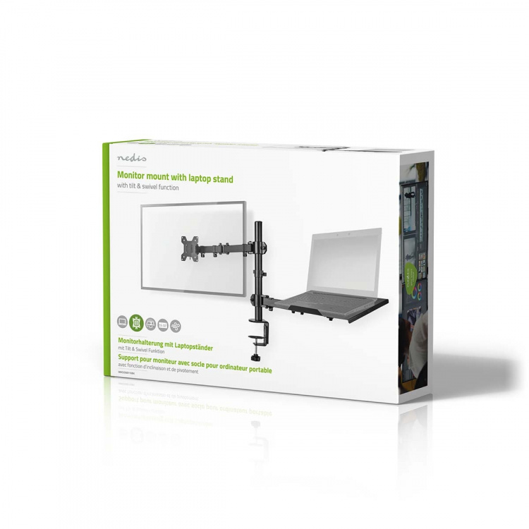 Nedis Desk Monitor Mount | Notebook | 1 Screen | 15 - 32 