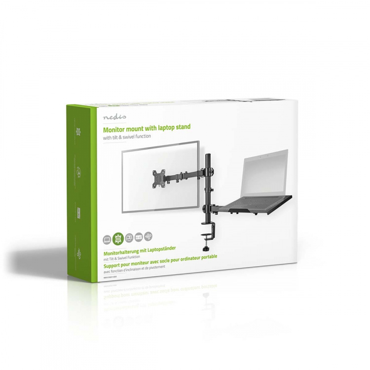 Nedis Desk Monitor Mount | Notebook | 1 Screen | 15 - 32 