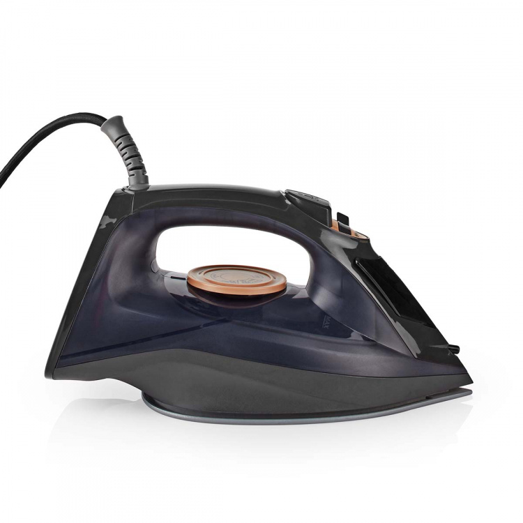 Nedis Steam Iron | 2200 W | 25 g/m | Steam shot | Ceramic | 0.26 l
