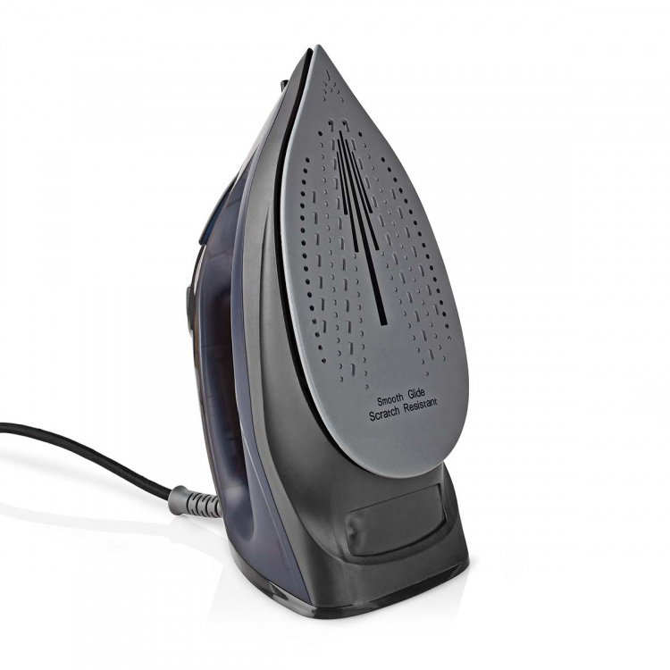 Nedis Steam Iron | 2200 W | 25 g/m | Steam shot | Ceramic | 0.26 l