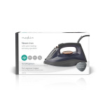 Nedis Steam Iron | 2200 W | 25 g/m | Steam shot | Ceramic | 0.26 l