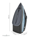 Nedis Steam Iron | 2600 W | 25 g/m | Steam shot | Ceramic | 0.32 l