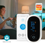 Nedis Pulse Oximeter | Bluetooth | OLED Display | White Nedis Pulse Oximeter | Bluetooth | OLED Display | White