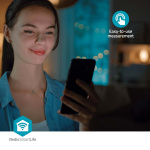 Nedis Blood Pressure Monitor | Arm | Bluetooth | LCD Display | 22 - 42 cm | Memory slots: 2x 99 | White