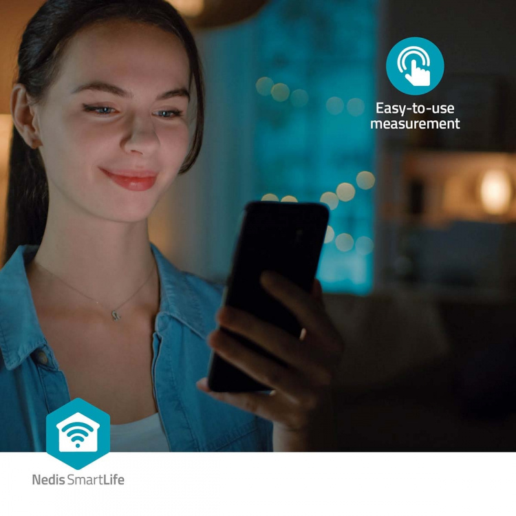 Nedis Blood Pressure Monitor | Arm | Bluetooth | LCD Display | 22 - 42 cm | Memory slots: 2x 99 | White