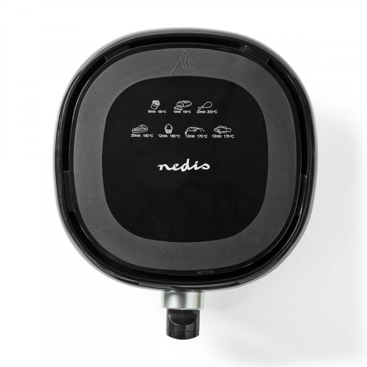 Nedis Hot Air Fryer | 3 l | Timer: 30 min | Analog | Black