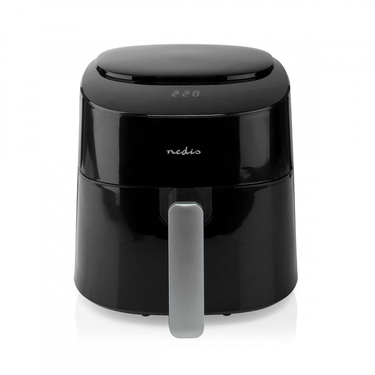 Nedis Hot Air Fryer | 4,2 l | Timer: 240 min | Number of preset programs: 8 | Digital | Black