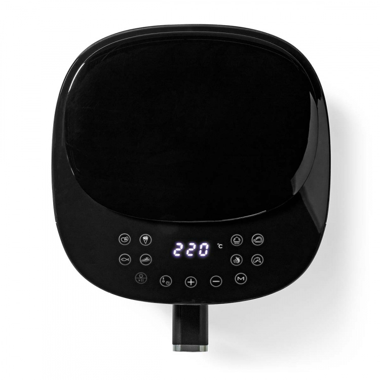 Nedis Hot Air Fryer | 4,2 l | Timer: 240 min | Number of preset programs: 8 | Digital | Black