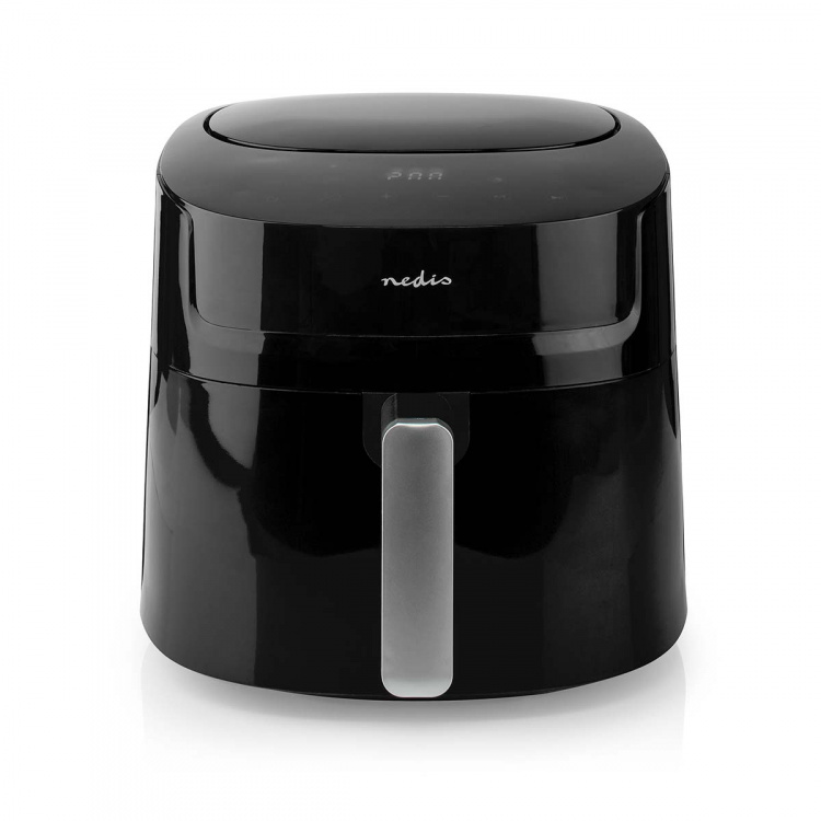 Nedis Hot Air Fryer | 7,2 l | Timer: 240 min | Number of preset programs: 8 | Digital | Black