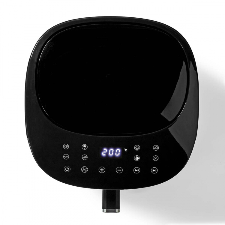 Nedis Hot Air Fryer | 7,2 l | Timer: 240 min | Number of preset programs: 8 | Digital | Black