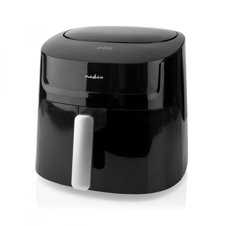 Nedis Hot Air Fryer | 7,2 l | Timer: 240 min | Number of preset programs: 8 | Digital | Black