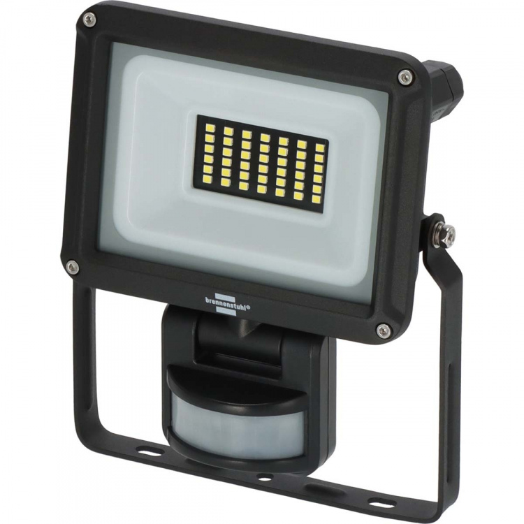 brennenstuhl LED Spotlight JARO 3060 P (LED Floodlight for wall mounting for outdoor IP65, 20W, 2300lm, 6500K, with motion detector)