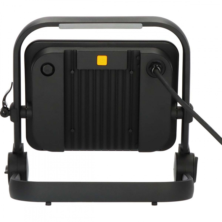 brennenstuhl Mobile LED construction lamp JARO 14060 M / LED work lamp 100W for outside (LED floodlight with 5m cable, LED emergency lighting with 11500lm made of high-quality aluminum, dimmable, IP65)