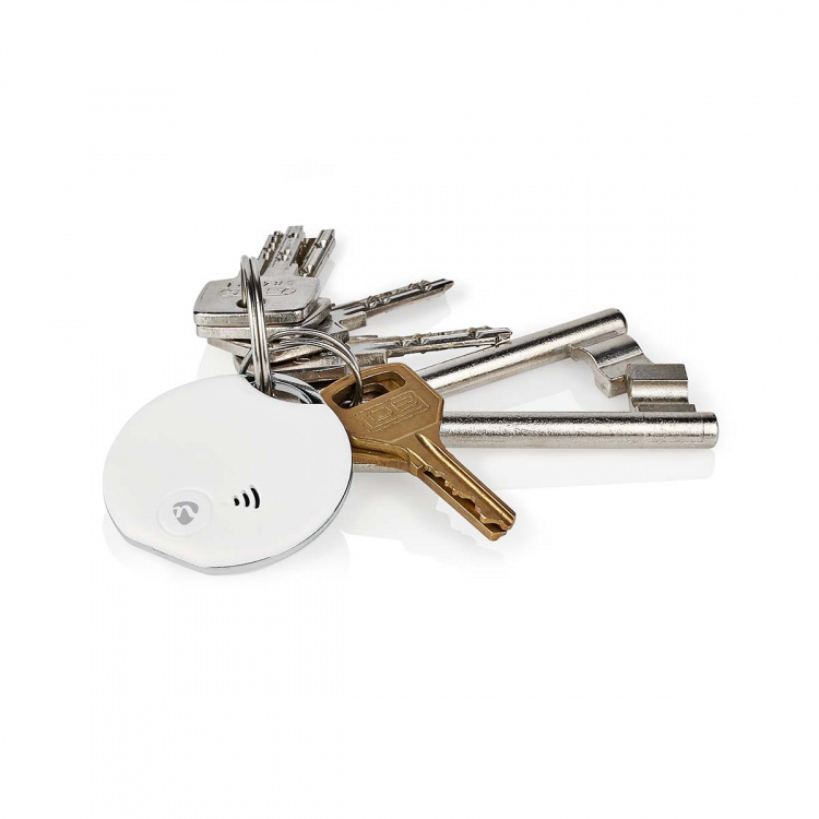 Nedis Key Finder | Battery Powered | 1x CR2032 | Batteries included | Bluetooth® version: 4.0 | Battery life up to: 1 year | White | 1 pcs Nedis Key Finder | Battery Powered | 1x CR2032 | Batteries included | Bluetooth® version: 4.0 | Battery life up to: 1 year | White | 1 pcs