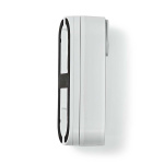 Nedis SmartLife Video Doorbell | Wi-Fi | Mains Powered | 1536x1536 | Cloud Storage (optional) / microSD (not included) / Onvif | IP65 | With motion sensor | White
