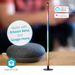 Nedis SmartLife Mood Light | Wi-Fi | Tube | 180 lm | RGBIC / Warm to Cool White | 2700 - 6500 K | 10 W | Metal / Silicone | 1 pcs Nedis SmartLife Mood Light | Wi-Fi | Tube | 180 lm | RGBIC / Warm to Cool White | 2700 - 6500 K | 10 W | Metal / Silicone | 1 pcs