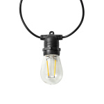 Nedis Smart Christmas lights | Wi-Fi | Warm White | 10 LED\'s | 9.00 m | Android™ / IOS | Bulb diameter: 45 mm