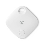 Nedis Key Finder | Compatible with: Apple Find My App | Battery Powered | 1x CR2032 | Batteries included | Bluetooth® version: 5.1 | Battery life up to: 1 year | White | 1 pcs Nedis Key Finder | Compatible with: Apple Find My App | Battery Powered | 1x CR2032 | Batteries included | Bluetooth® version: 5.1 | Battery life up to: 1 year | White | 1 pcs