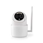Nedis SmartLife Outdoor Camera | Full HD 1080p | Pan tilt | IP65 | Max. battery life: 5 Months | Cloud Storage (optional) / microSD (not included) | 5 V DC | With motion sensor | Night vision | White Nedis SmartLife Outdoor Camera | Full HD 1080p | Pan tilt | IP65 | Max. battery life: 5 Months | Cloud Storage (optional) / microSD (not included) | 5 V DC | With motion sensor | Night vision | White