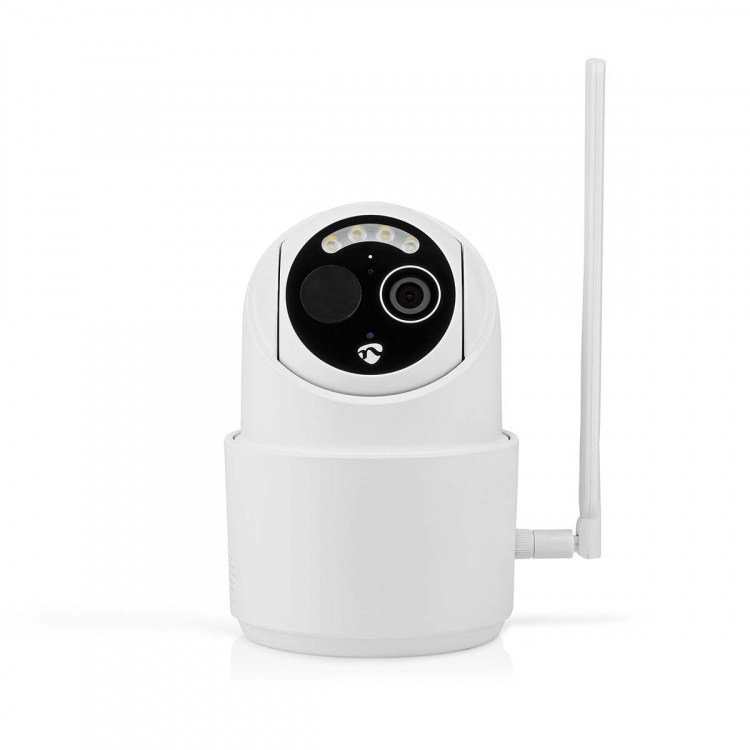 Nedis SmartLife Outdoor Camera | Full HD 1080p | Pan tilt | IP65 | Cloud Storage (optional) / microSD (not included) | 5 V DC | With motion sensor | Night vision | White Nedis SmartLife Outdoor Camera | Full HD 1080p | Pan tilt | IP65 | Cloud Storage (optional) / microSD (not included) | 5 V DC | With motion sensor | Night vision | White