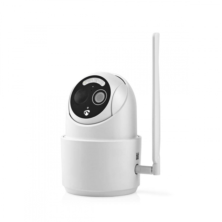 Nedis SmartLife Outdoor Camera | Full HD 1080p | Pan tilt | IP65 | Cloud Storage (optional) / microSD (not included) | 5 V DC | With motion sensor | Night vision | White Nedis SmartLife Outdoor Camera | Full HD 1080p | Pan tilt | IP65 | Cloud Storage (optional) / microSD (not included) | 5 V DC | With motion sensor | Night vision | White