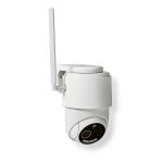 Nedis SmartLife Outdoor Camera | Full HD 1080p | Pan tilt | IP65 | Cloud Storage (optional) / microSD (not included) | 5 V DC | With motion sensor | Night vision | White Nedis SmartLife Outdoor Camera | Full HD 1080p | Pan tilt | IP65 | Cloud Storage (optional) / microSD (not included) | 5 V DC | With motion sensor | Night vision | White