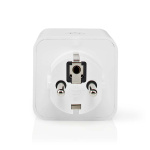 Nedis SmartLife Smart Plug | IP21 | Power meter | 3680 W | Type F (CEE 7/7) | 0 - 55 °C | Android™ / IOS | White | 3 pcs