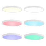 Nedis SmartLife Ceiling Light | RGB / Warm to Cool White | Round | Diameter: 290 mm | 1800 lm | 2700 - 6500 K | IP20 | Energy class: F | Android™ / IOS