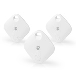 Nedis Key Finder | Compatible with: Apple Find My App | Battery Powered | 3x CR2032 | Batteries included | Bluetooth® version: 5.1 | Battery life up to: 1 year | White | 3 pcs Nedis Key Finder | Compatible with: Apple Find My App | Battery Powered | 3x CR2032 | Batteries included | Bluetooth® version: 5.1 | Battery life up to: 1 year | White | 3 pcs