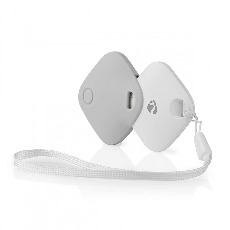 Nedis Key Finder | Compatible with: Apple Find My App | Battery Powered | 3x CR2032 | Batteries included | Bluetooth® version: 5.1 | Battery life up to: 1 year | White | 3 pcs Nedis Key Finder | Compatible with: Apple Find My App | Battery Powered | 3x CR2032 | Batteries included | Bluetooth® version: 5.1 | Battery life up to: 1 year | White | 3 pcs