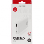Hama Powerbank Slim 5000mAh White