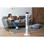 BLACK+DECKER Tower Fan White 102cm