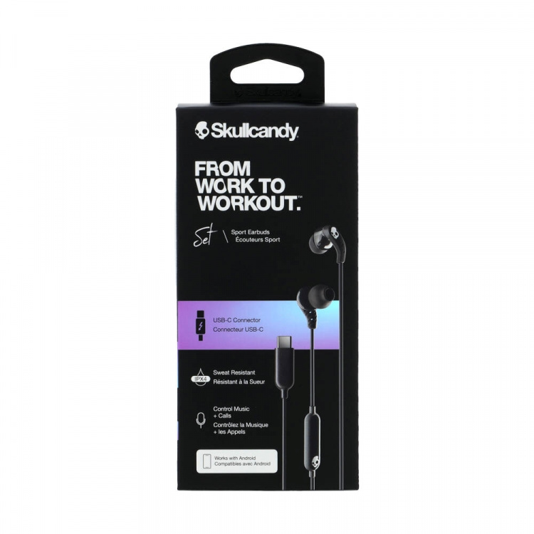 Skullcandy Headphone Set USB-C In-Ear Black